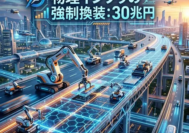 物理インフラの強制換装 ― 30兆円 による『土木2.0』と国土マザーボード化