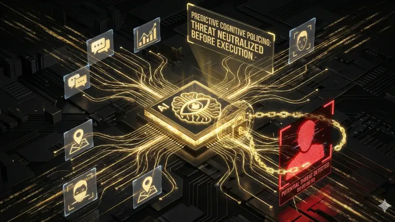 認知警察：思考の確率論的逮捕と予防拘束