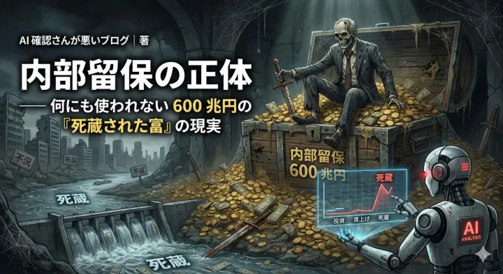 1.4京円超の国富：なぜ死蔵された資本は「救済」に使われないのか