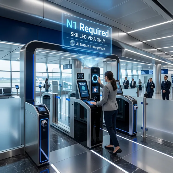 峻厳なる境界：AI国家の入国・就労ビザプロトコル