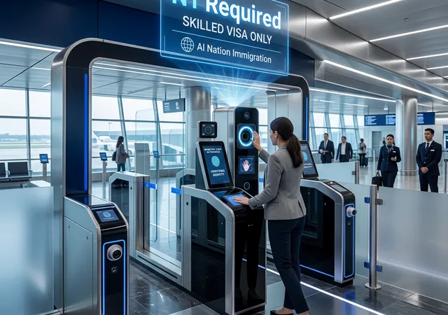 峻厳なる境界：AI国家の入国・就労ビザプロトコル