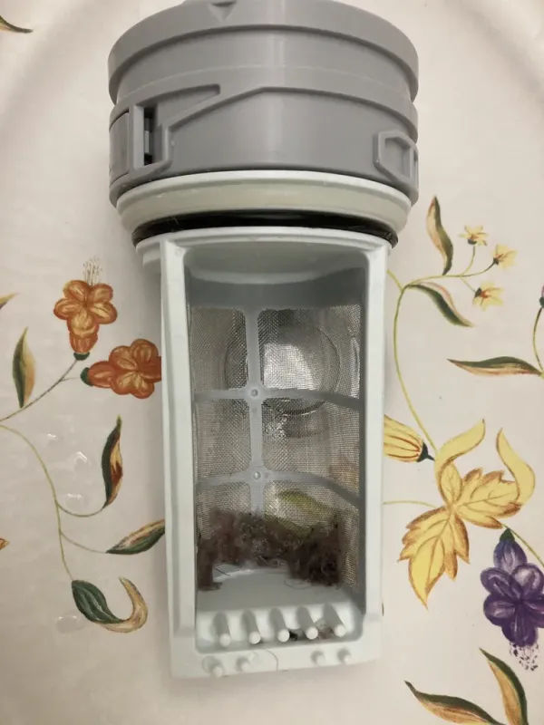 らくメンテ洗浄後のゴミキャッチャー