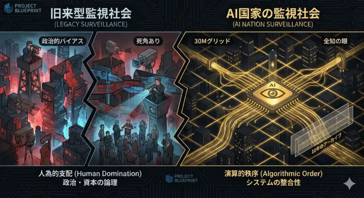 監視社会の再定義：既存国家とAI国家の決定的差異